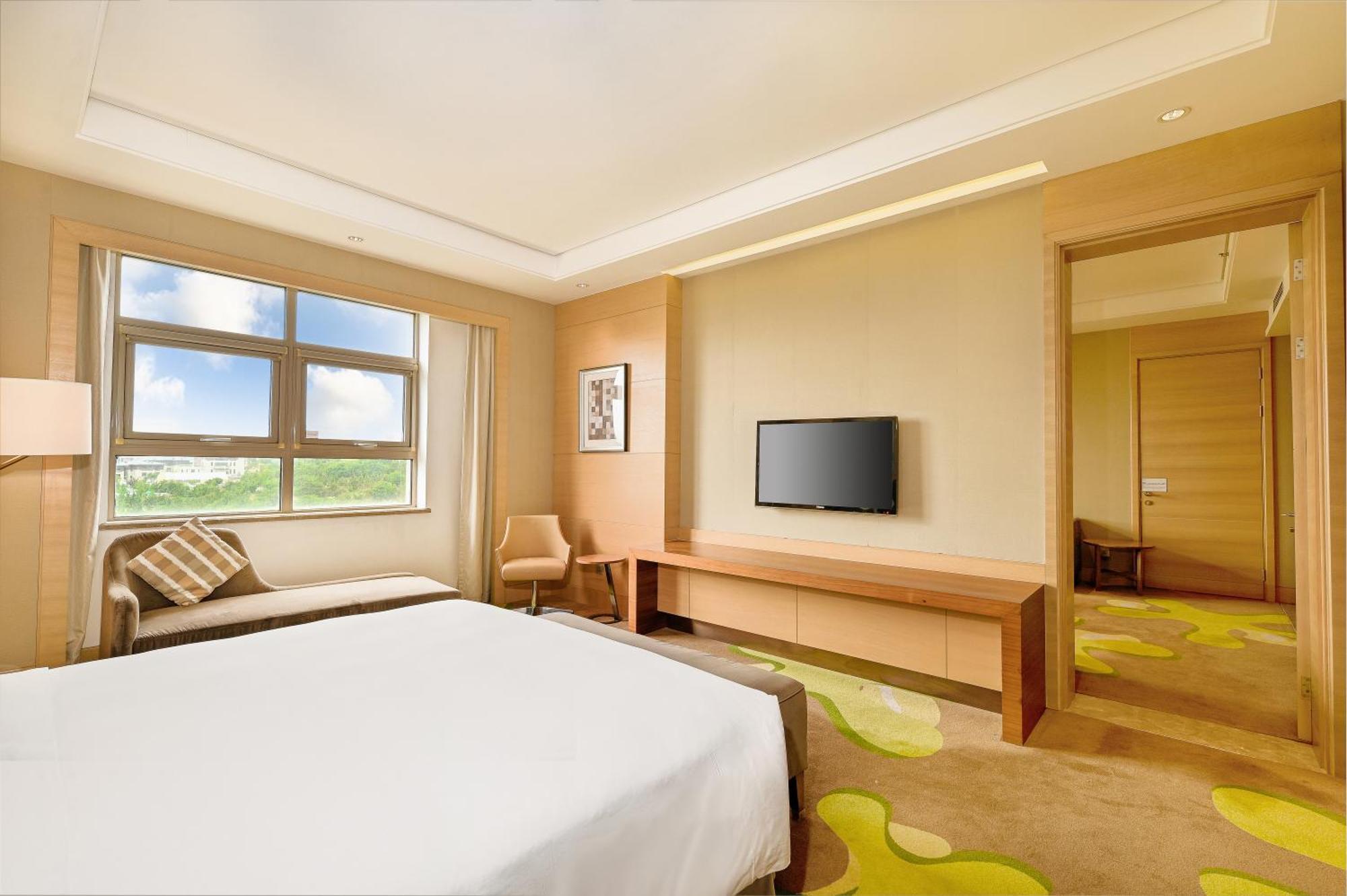 Hai Tian Expo Hotel Qingdao Exterior foto